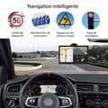 Miniatyrbild 4 av 4: INN Gps bil 12-36v 800x480 8go mp3/mp4/txt med TFT pekskärm på 7 tum bilradio trådlös navigation gps carplay bil