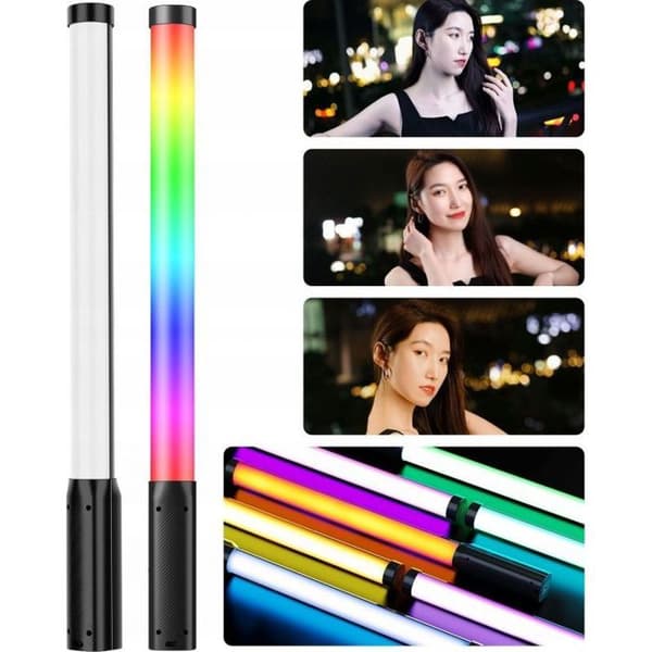 Ulanzi LED-diodlampa för RGB-lasersvärd 3 300 mAh / Vl119 / L132