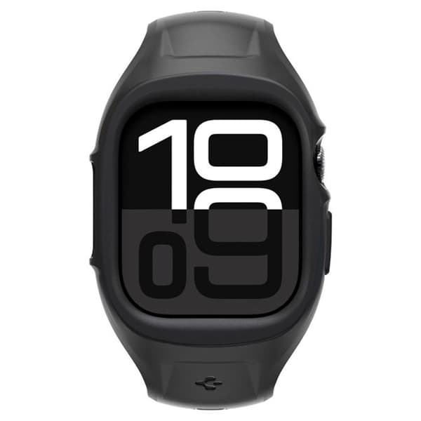 Spigen Liquid Air Pro – Armband med skydd för Apple Watch 10 46 mm (mattsvart)