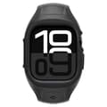 Miniatyrbild 2 av 5: Spigen Liquid Air Pro – Armband med skydd för Apple Watch 10 46 mm (mattsvart)