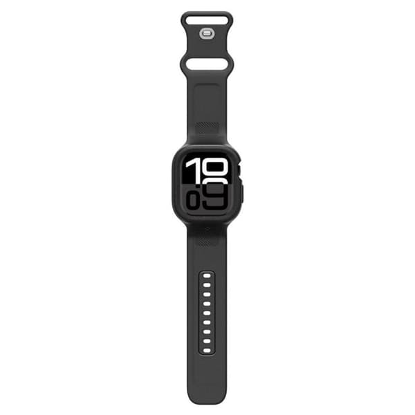 Spigen Vault Pro – Armband med fodral för Apple Watch 10 42 mm (mattsvart)