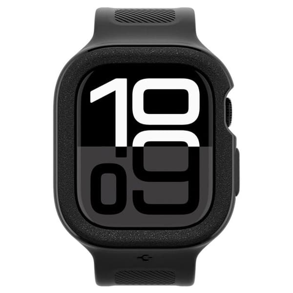 Spigen Vault Pro – Armband med fodral för Apple Watch 10 42 mm (mattsvart)