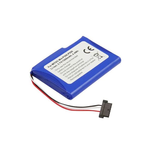 Batteri 1200mAh för GPS Mitac Mio P350 / P550 Li-ion 3,7V 4,4Wh