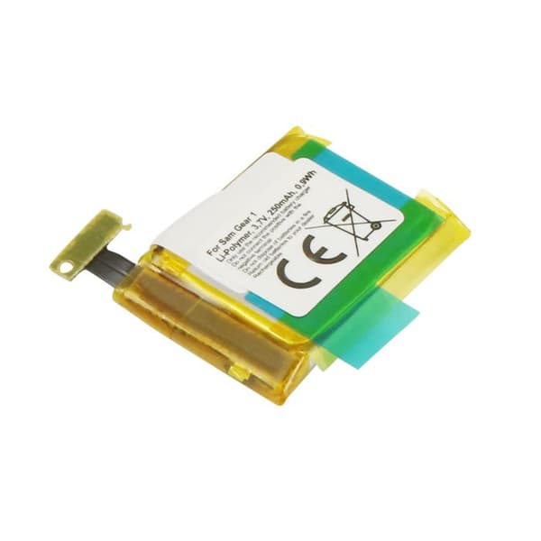 Ersättningsbatteri för Samsung Gear 1 Li-Polymer 3,7V 250mAh 0,9Wh