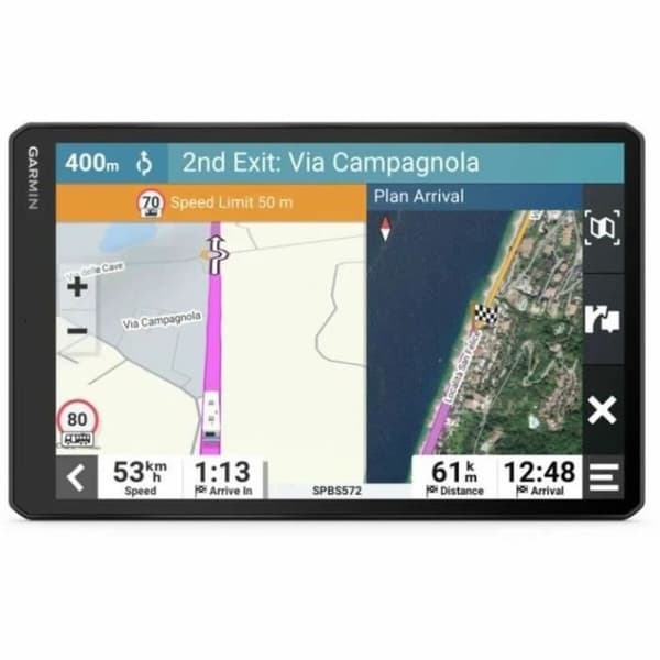 GPS GARMIN Camper 1095 Svart