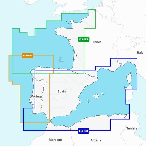 Garmin Npeu 008r Navionics Platinum+™/biscay Navionics Platinum+™ Microsd™/sd™-korttien Merikartat Hopeinen