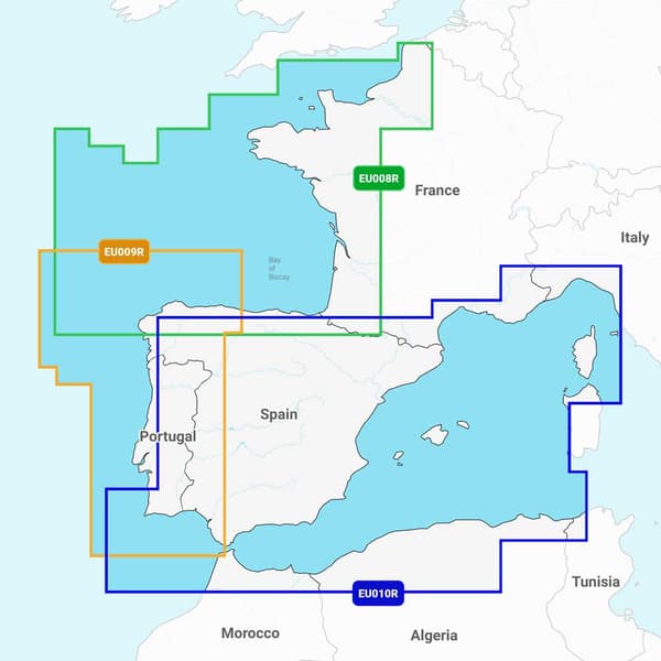 Garmin Medelhavskusten Spanien Marin Sjökort Navionics Vision+™ Vit