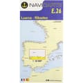 Miniatyrbild 1 av 2: Navicarte Luarca-ribadeo Sjökort E26 R-12 Guld