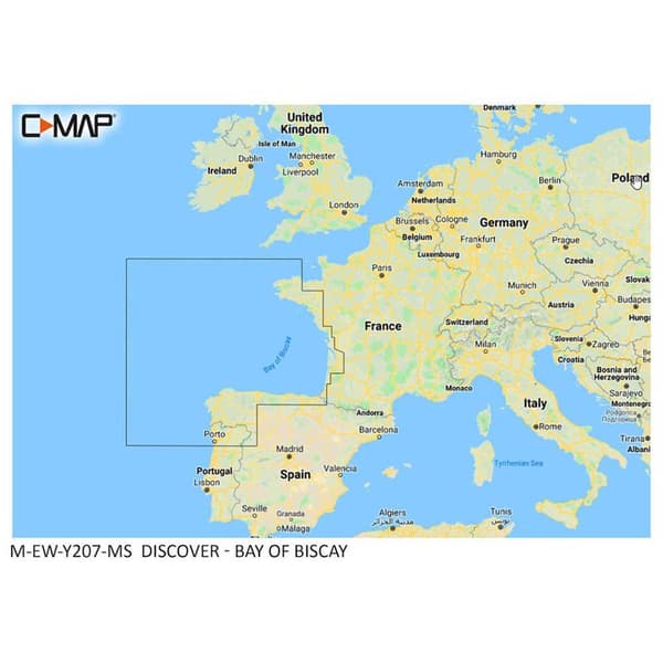 C-map Kort Bay Of Biscay