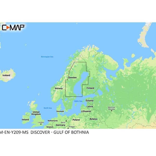 C-map Gulf Of Bothnia Kort