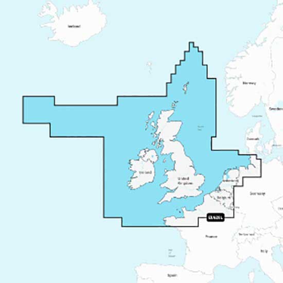Garmin Karta över Navionics®+ Micro Sd/sd-kort Naeu628l U.k/ireland&holland Durchsichtig