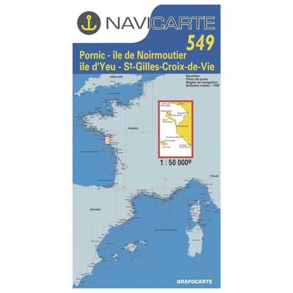 Plastimo Merikartta Port Saint Louis-marseilles-etang De Berre Beige