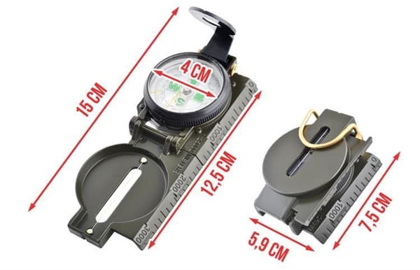 Åbning af militærkompas - US RANGER Compass