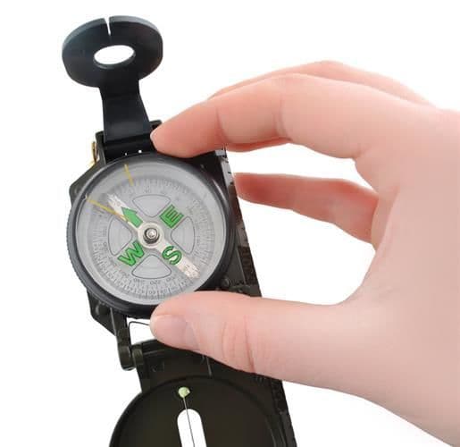 Åbning af militærkompas - US RANGER Compass