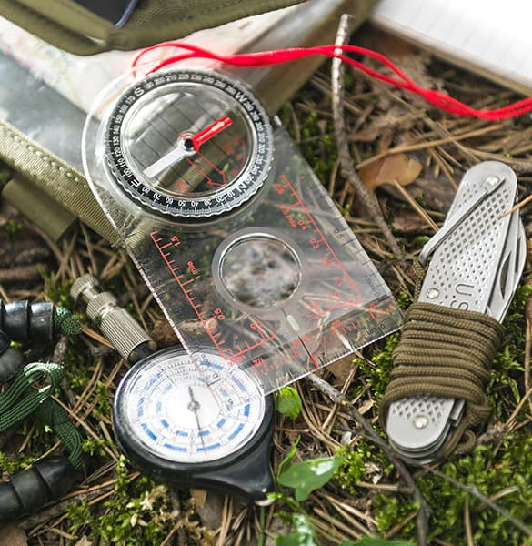 Scout Mk2 kompass för Helikon karta