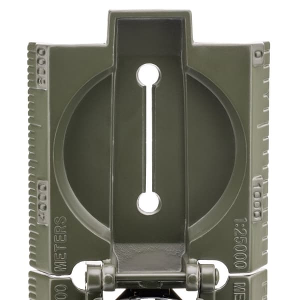 Mil-Tec US Busol med belysning Metal, Oliven