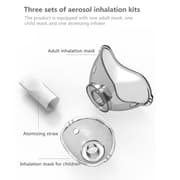 Mini Handheld portable Nebulizer silent Ultrasonic inalador nebulizador hands free