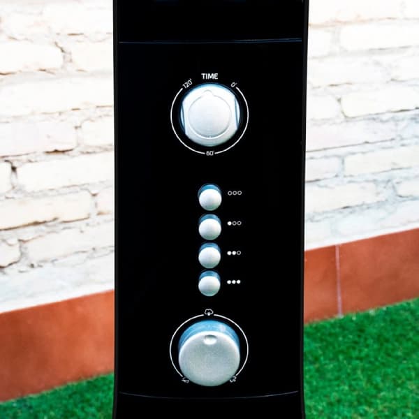 Cecotec Mist fan with 90 W, 16", 3 l water tank, 5 blades, 3 speeds, remote control, 2 h timer, oscillation function easy to use, wheels and maximum