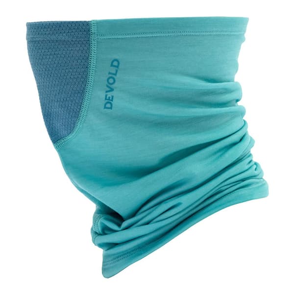 Devold Of Norway Running Merino 130 Nakkevarmer Blå  Mand