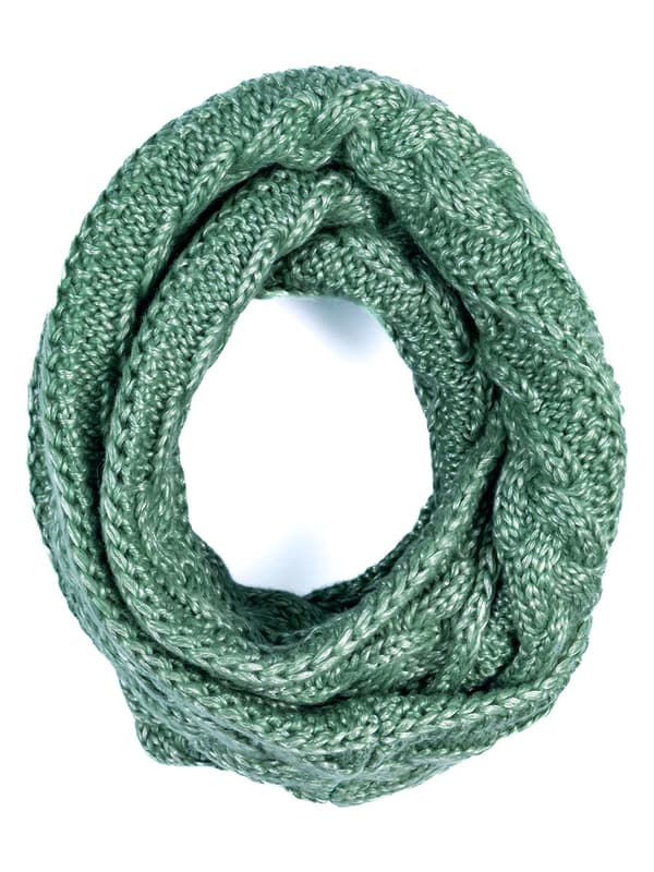 Grön Passigatti snood för kvinnor