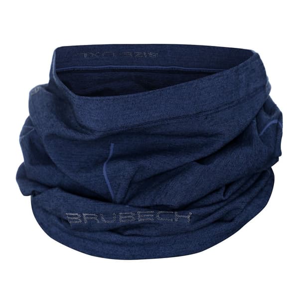 Termoaktiv tubhalsduk i ull BRUBECK MERINOULL Huvudkläde UNISEX Svart, Marinblå, Plommon, Denim, Stål, Khaki