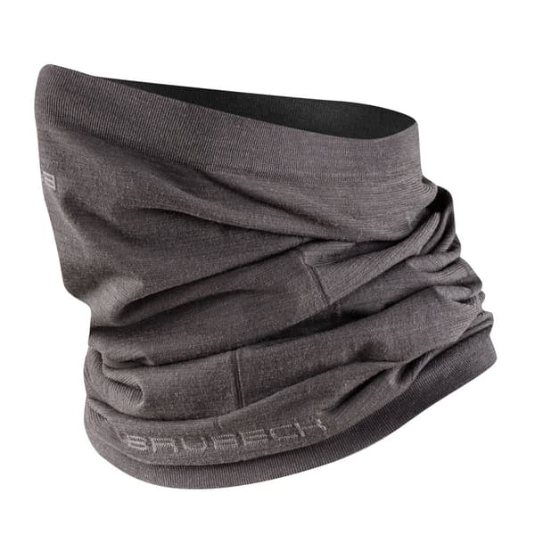 Termoaktiv tubhalsduk i ull BRUBECK MERINOULL Huvudkläde UNISEX Svart, Marinblå, Plommon, Denim, Stål, Khaki