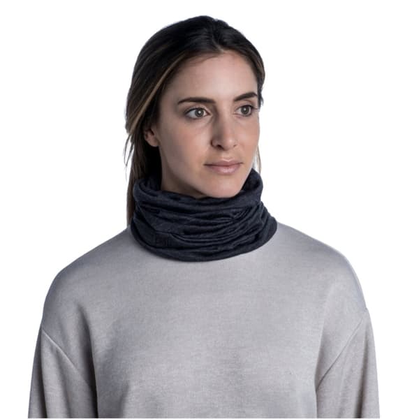 Buff Merino Lightweight Tube Scarf 10020200, Neckwarmer, Unisex, grå, Størrelse: One size