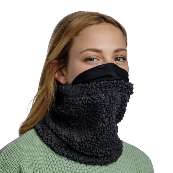 Buff Switch Polar Neckwarmer 1324899991000, Neckwarmer, Unisex, sort, Størrelse: One size