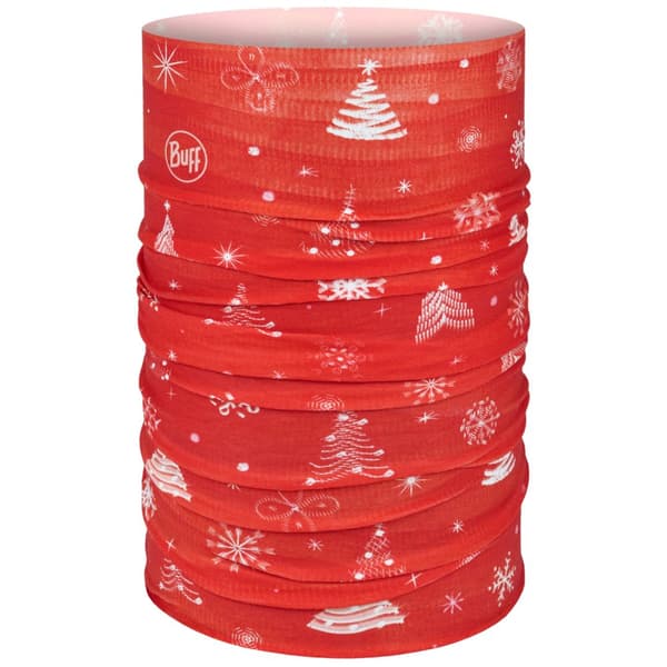 Buff Original EcoStretch Holiday Scarf 1347714251000, Neckwarmer, Unisex, rød, Størrelse: One size
