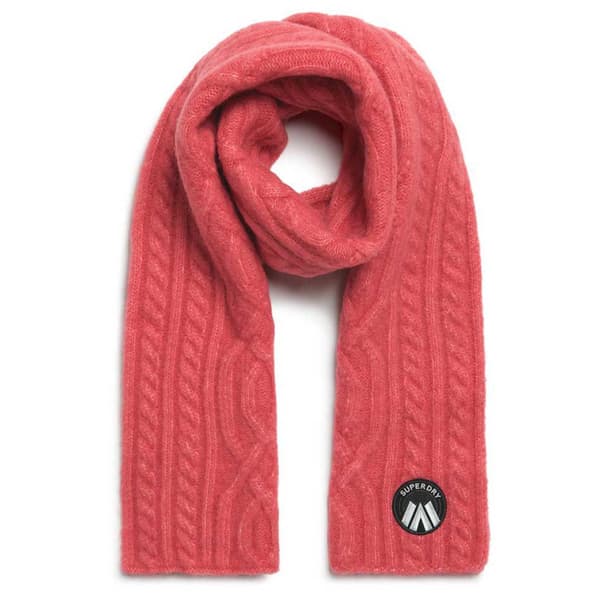 Superdry Cable Luxe Huivi Pinkki  Mies