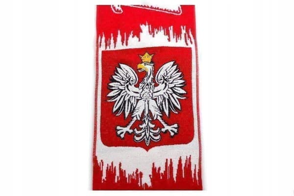 Dubbelsidig solfjäderhalsduk POLEN