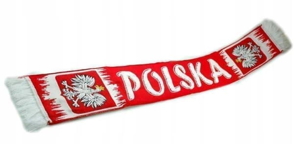 Dubbelsidig solfjäderhalsduk POLEN