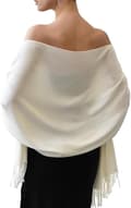 Miniatyrbillede 1 af 6: Dame Tørklæde Pashmina Sjaler & Sjaler – Varmt Langt Stort Sjal til Fest, Bryllup, Aftenkjole & Vintertøj