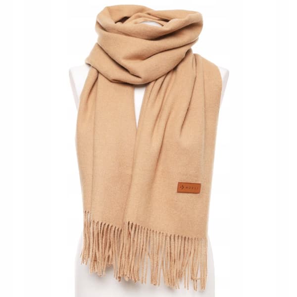 Lämmin huivi hapsuilla Klassinen ja elegantti talveksi Yleismallinen MORAJ