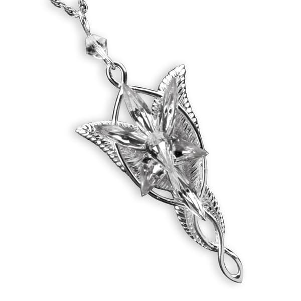 Halsband Arwen Evenstar sagan om ringen silverpläterad