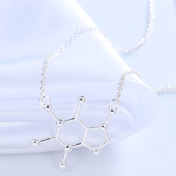 Necklace/Kaulakoru - Caffeine/Kofeiini - Molecule