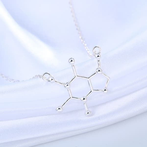 Necklace/Kaulakoru - Caffeine/Kofeiini - Molecule