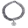 Miniatyrbild 2 av 2: Choker - Pentagram - Halsband - Tattoo Spets 90-tal