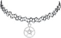 Miniatyrbild 1 av 2: Choker - Pentagram - Halsband - Tattoo Spets 90-tal