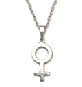 Pikkukuva 2 / 3: Necklace/Kaulakoru - Female Symbol - Feminism - Venus
