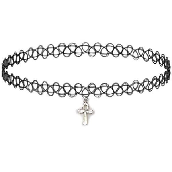 Choker/Kaulanauha - Ankh - Egyptian Symbol - Tattoo