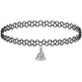 Miniatyrbillede 1 af 2: Choker/Kaulanauha - Triquetra - Celtic Symbol - Tattoo