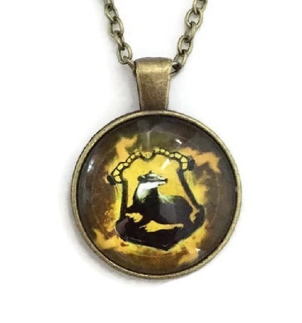 Halsband Hufflepuff Hogwarts Elevhem Harry Potter