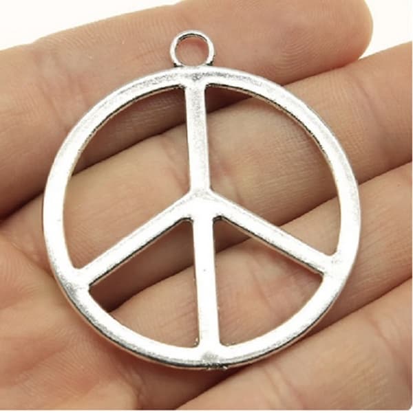 Necklace - Peace - Large - Chain