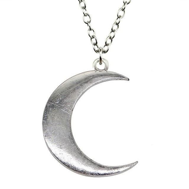 Halsband Måne Crescent Moon Wicca Pagan