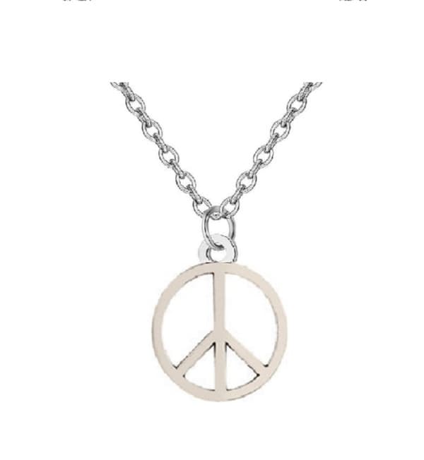Necklace - Peace - Silver