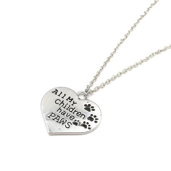 Necklace - All My Children Have Paws
