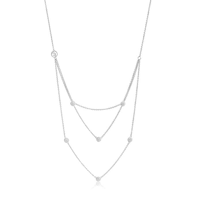 Sif Jakobs - Halsband Grezzana Trio Silver