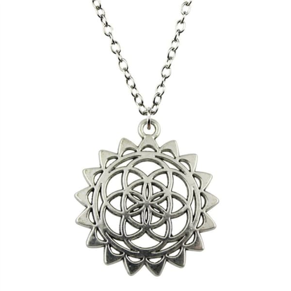 Halsband Buddhism Mandala Yoga Seed Of Life Mindfulness
