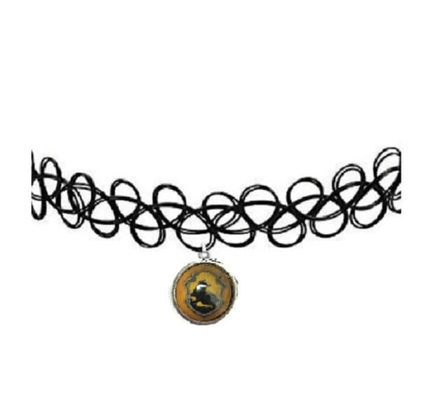 Choker - Hufflepuff - Harry Potter - Tattoo